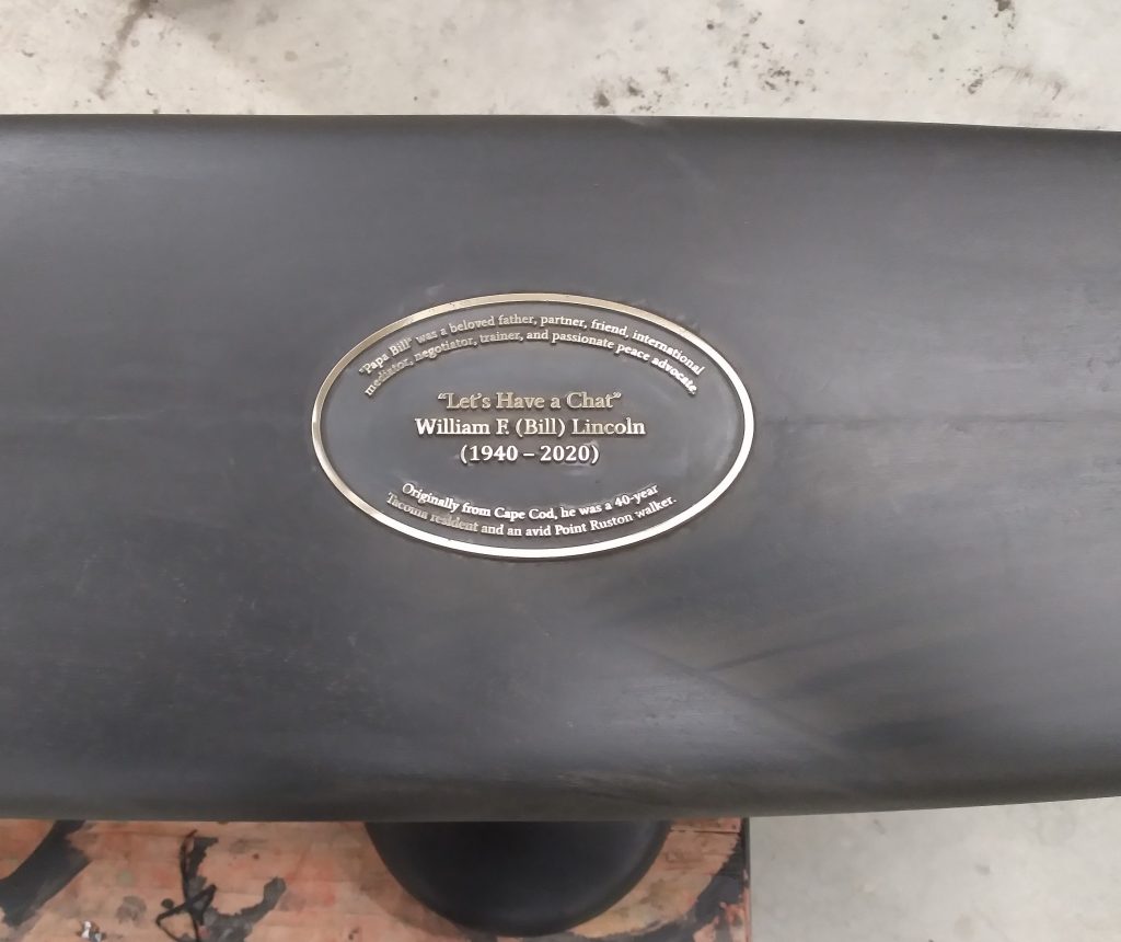 Project Peace Bench Greater Peace Prize